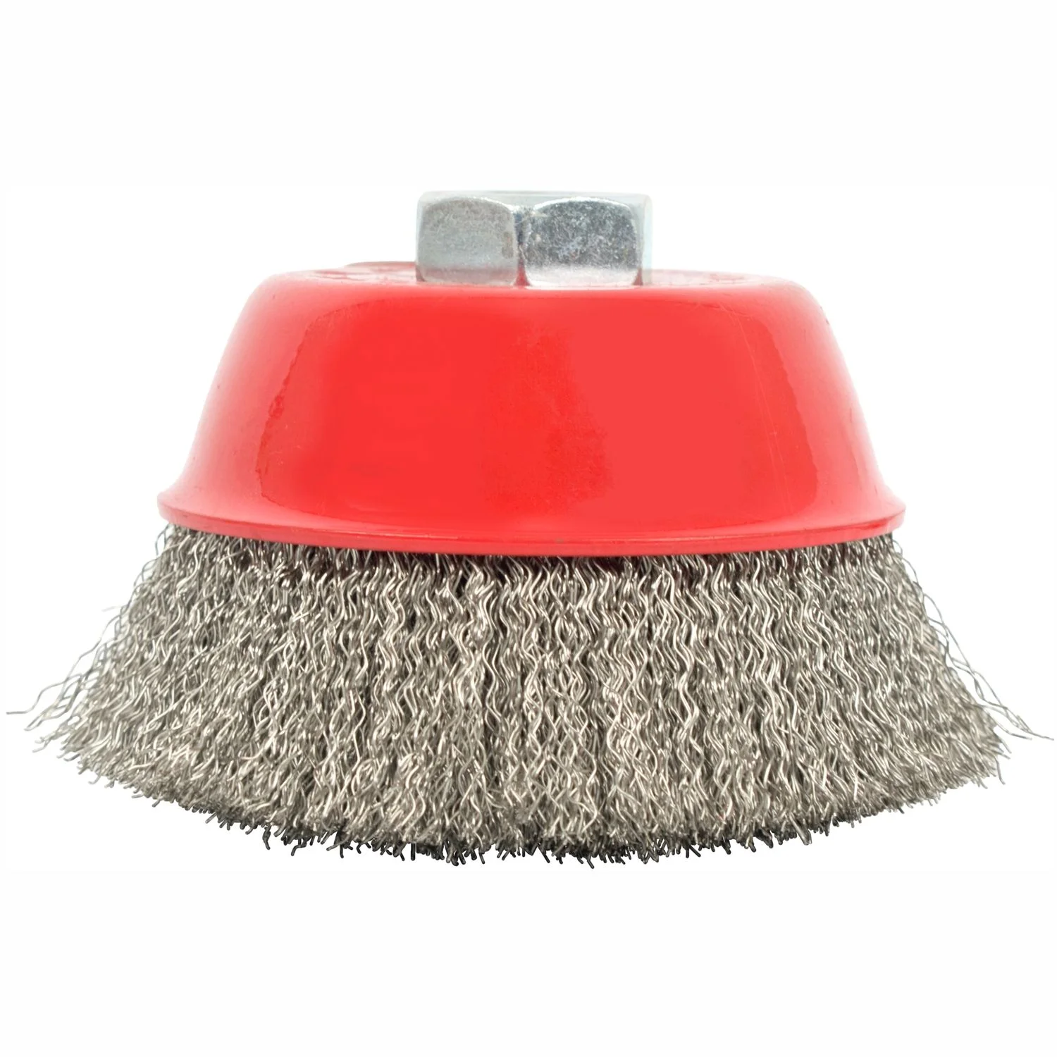 TCSS10014B.webp WIRE CUP BRUSH 100 X M14 CRIMPED STAINLESS STEEL BULK TCW - Image 1