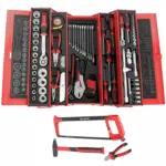 TRADESMAN CANTILEVER TOOL BOX 88PC 5 X TRAY 468X200X203MM