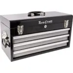 TOOL BOX 154 PCE 3 DRAWER and TOP TRAY 535X255 X 315MM TRACK BOX - Image 2