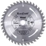 TCT SAW BLADE 165MM X 1.6MM X 20MM X 40T WOOD THIN KERF