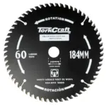 SAW BLADE THIN KERF 184 X 60T 20/16 TCT