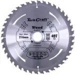 TCT SAW BLADE 216MM X 2.0MM X 30MM X 40T WOOD THIN KERF