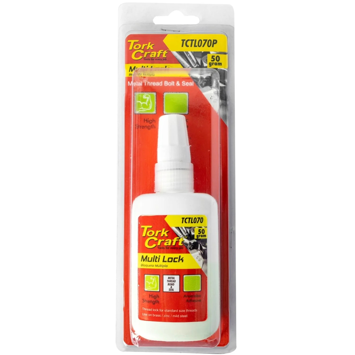 TCTL070P.webp MULTI METAL LOCK HIGH STRENGTH BOND and SEALING 50G BLISTER CARD - Image 1