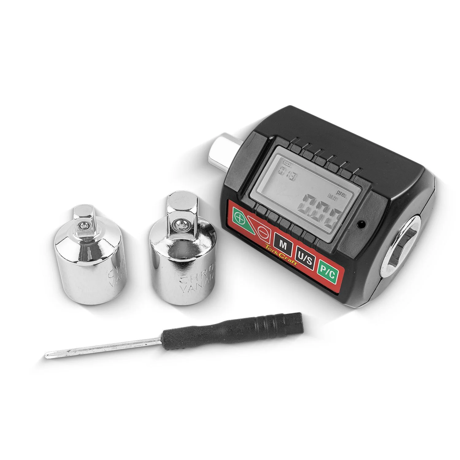 TCTQA12340.webp DIGITAL TORQUE GAUGE/ADAPTOR 10 - 340NM 1/2″DR 2% ACC - Image 1