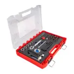 34PCS BIKE REPAIR TORQUE 5-25NM WRENCH SET 1/4″ SOCKET KIT BYCICLE - Image 2