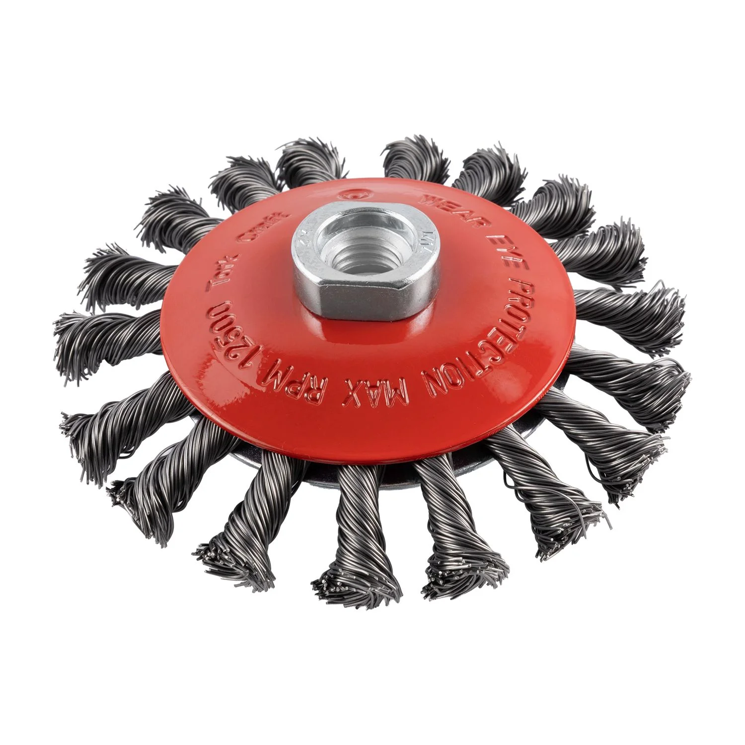 TCWB115-2B.webp WIRE CUP BRUSH TWISTED BEVEL PLAIN 115MMXM14 BULK - Image 1