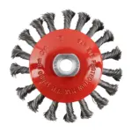 WIRE CUP BRUSH TWISTED BEVEL PLAIN 115MMXM14 BULK - Image 2