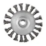 WIRE CUP BRUSH TWISTED BEVEL PLAIN 115MMXM14 BULK - Image 3