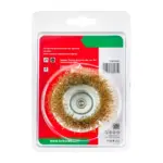 WIRE CUP BRUSH 63MM X 6MM SHAFT BLISTER - Image 2