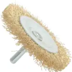 WIRE WHEEL BRUSH 50MM X 6MM SHAFT