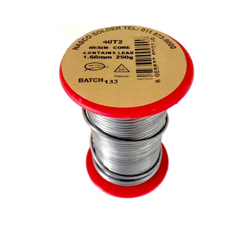 W10001.webp SOLDER RESIN CORE REEL 40T 1.6MM 250G - Image 1