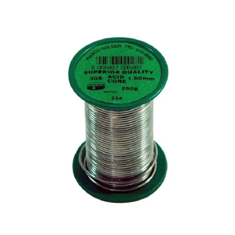 W10013.webp SOLDER ACID CORE REEL 2.5MM 250G - Image 1