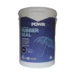 RUBBER SEAL WATERPROOF COATING BLACK  5 LTR POWR