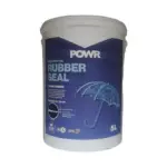 RUBBER SEAL WATERPROOF COATING CHARCOAL  5LTR POWR