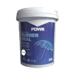 RUBBER SEAL WATERPROOF COATING  WHITE 20LT POWR