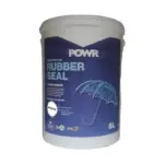 RUBBER SEAL WATERPROOF COATING  WHITE  5LT POWR