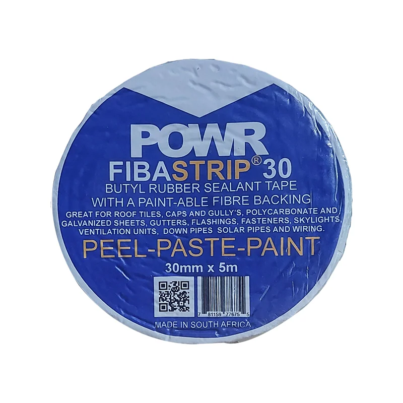 W11457.webp FIBASTRIP BYTL RUBBER SEALANT TAPE 30MM*5MT POWR - Image 1