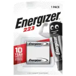 223 LITHIUM PHOTO BATTERY 223 ENERGIZER