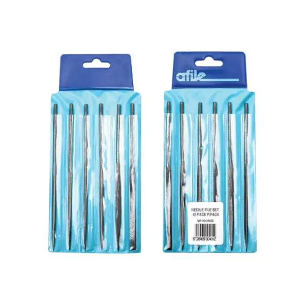 AFILE FILE NEEDLE SET 12PC 160MM WALLET