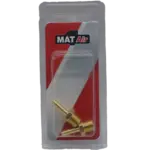 MATAIR P/P CONNECT THREAD 1/4X 6MM P/2