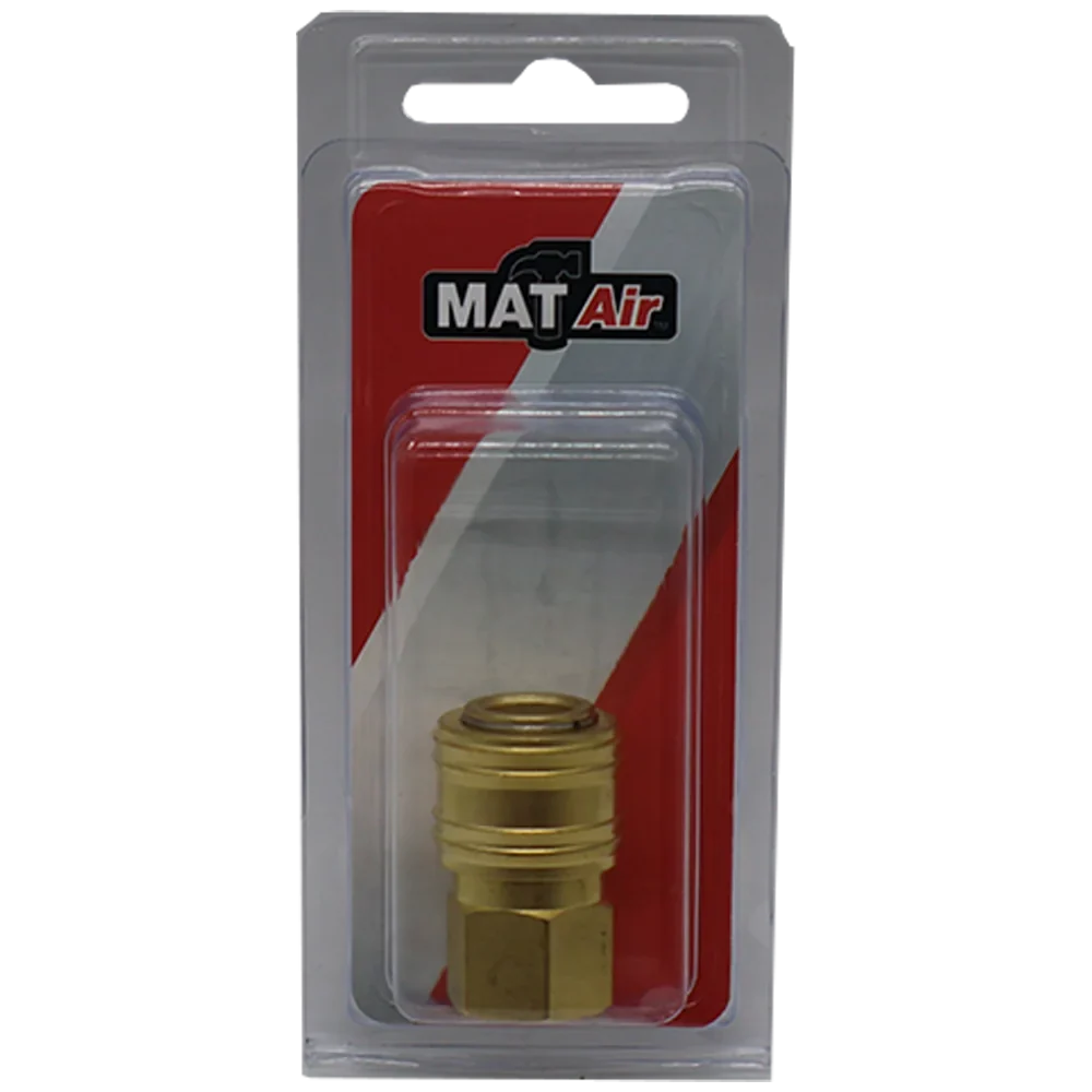 air0600p.webp MATAIR P/P COUPLER QUICK UNIV 1/4FEMALEP/1 - Image 1