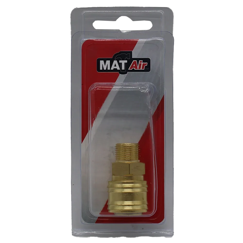 air0625p.webp MATAIR P/P COUPLER QUICK UNIV 3/8MALE P/1 - Image 1