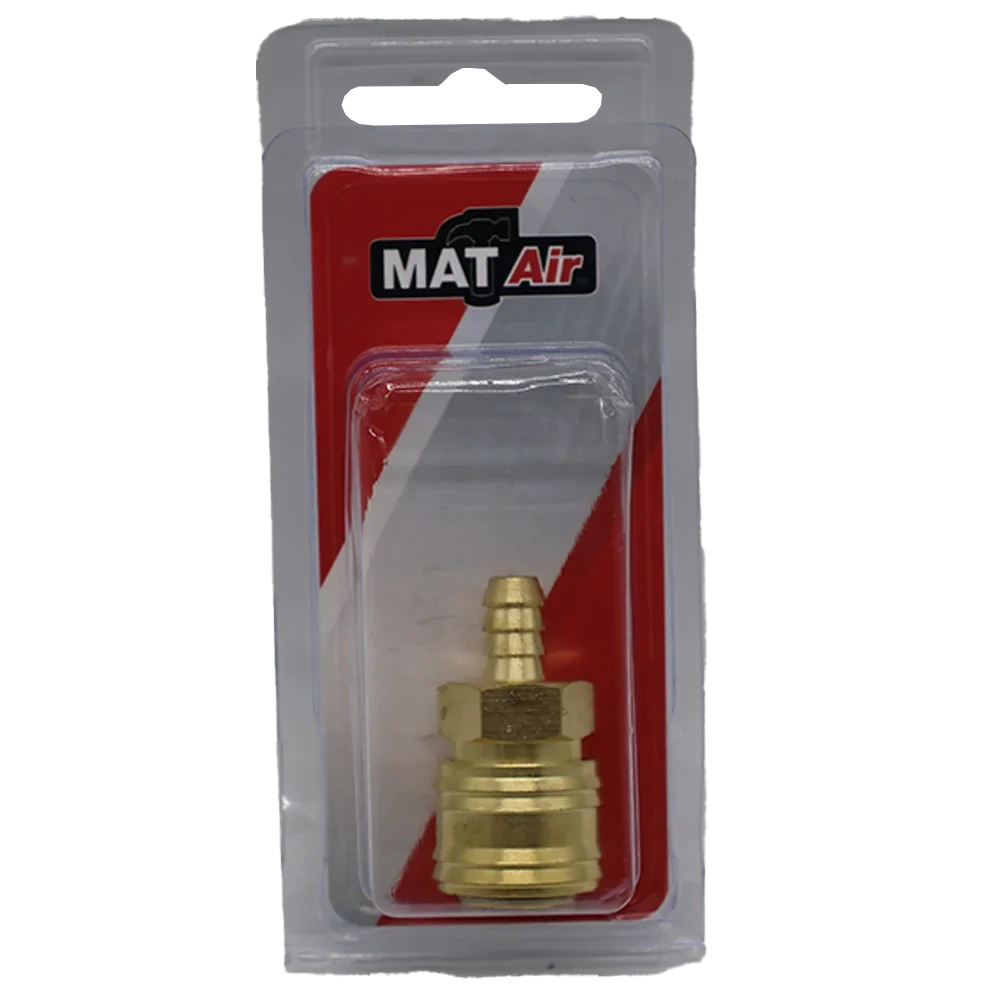 air0860p.webp MATAIR P/P COUPLER QUICK W/T PIECE 8MM P/1 - Image 1