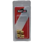 MATAIR P/P NIPPLE DOUBLE 1/4X 1/4M P/2