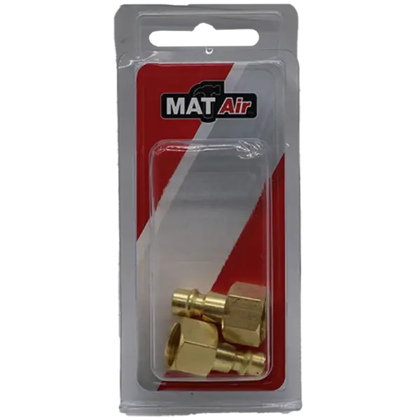 MATAIR P/P NIPPLE THREADED  3/8 FEMALE P/2