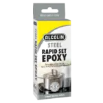 ALCOLIN EPOXY LIQ RAPID SET STEEL 2X20ML