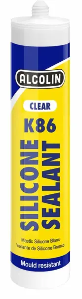 ALCOLIN SILICONE SEALANT K86 CLEAR 280ML
