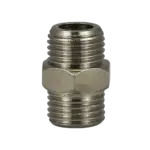 MATAIR NIPPLE DOUBLE  1/4X1/4MALE 33/904
