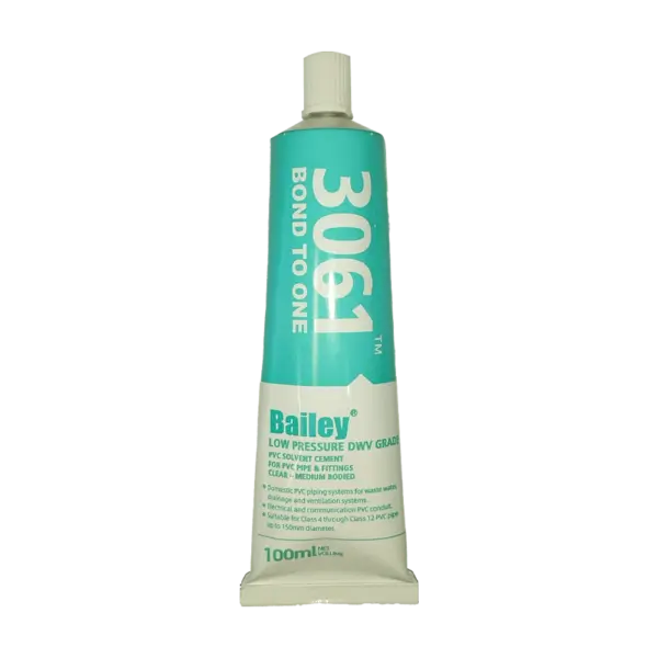 BAILEY PVC WELD LOW PRESSURE 100ML TUBE