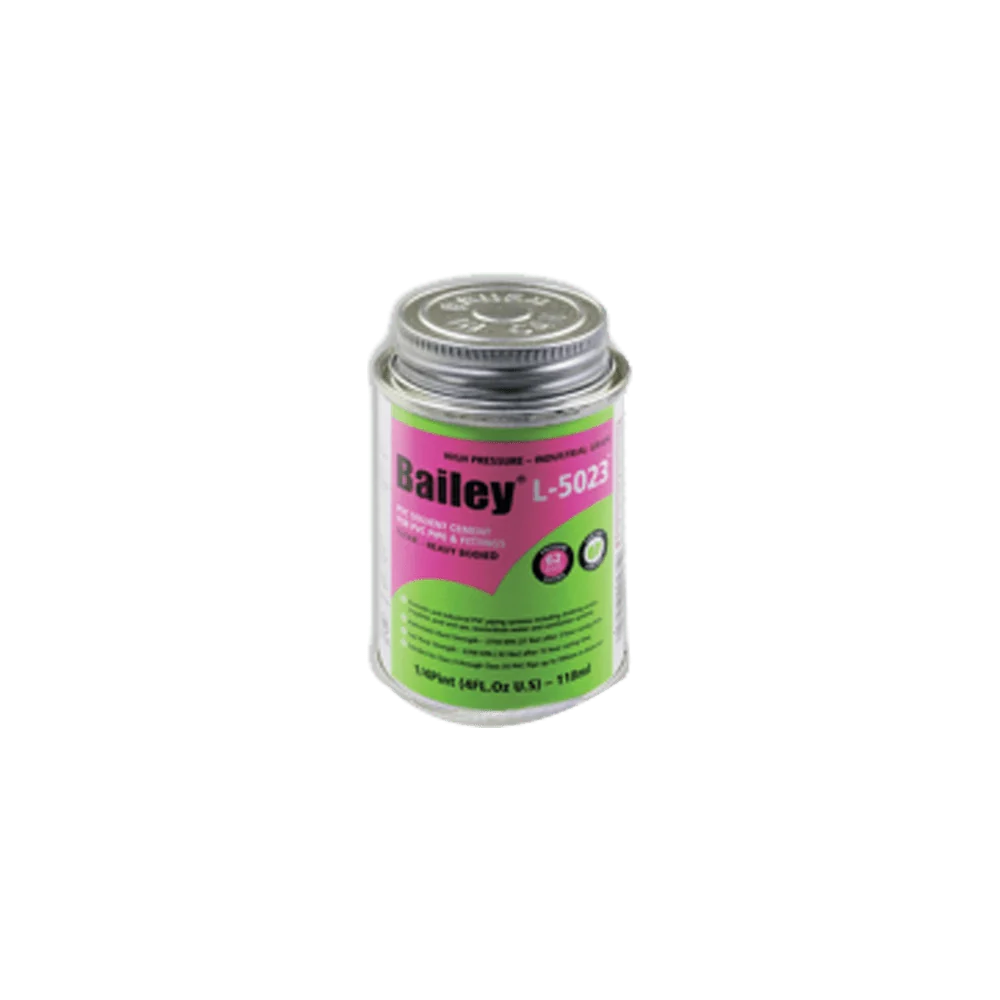 bail118.webp BAILEY PVC WELD HIGH PRESSURE 118ML+BRUSH - Image 1
