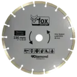 FOX DIAMOND BLADE SEGMENTED 230MM CONCRETEPRO EA