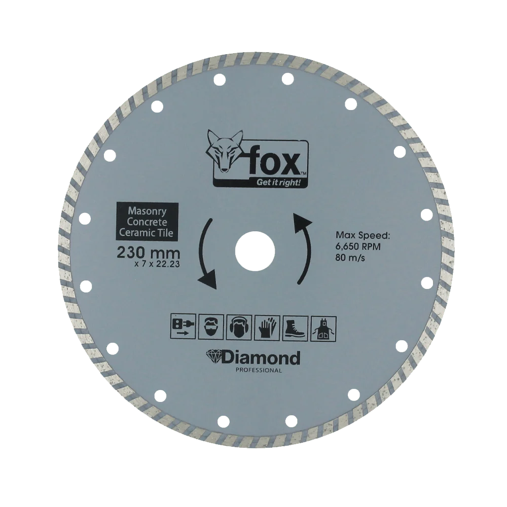 bly1450.webp FOX DIAMOND BLADE TURBO 230MM MARBLE PRO EA - Image 1