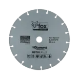 FOX DIAMOND BLADE SEGMENTED 230MM METAL PRO XXX