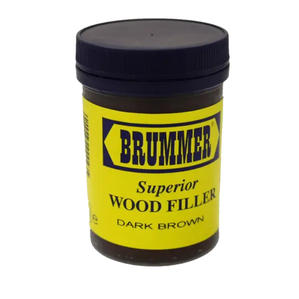 BRUMMER WOODFILLER 250GR DARK BROWN