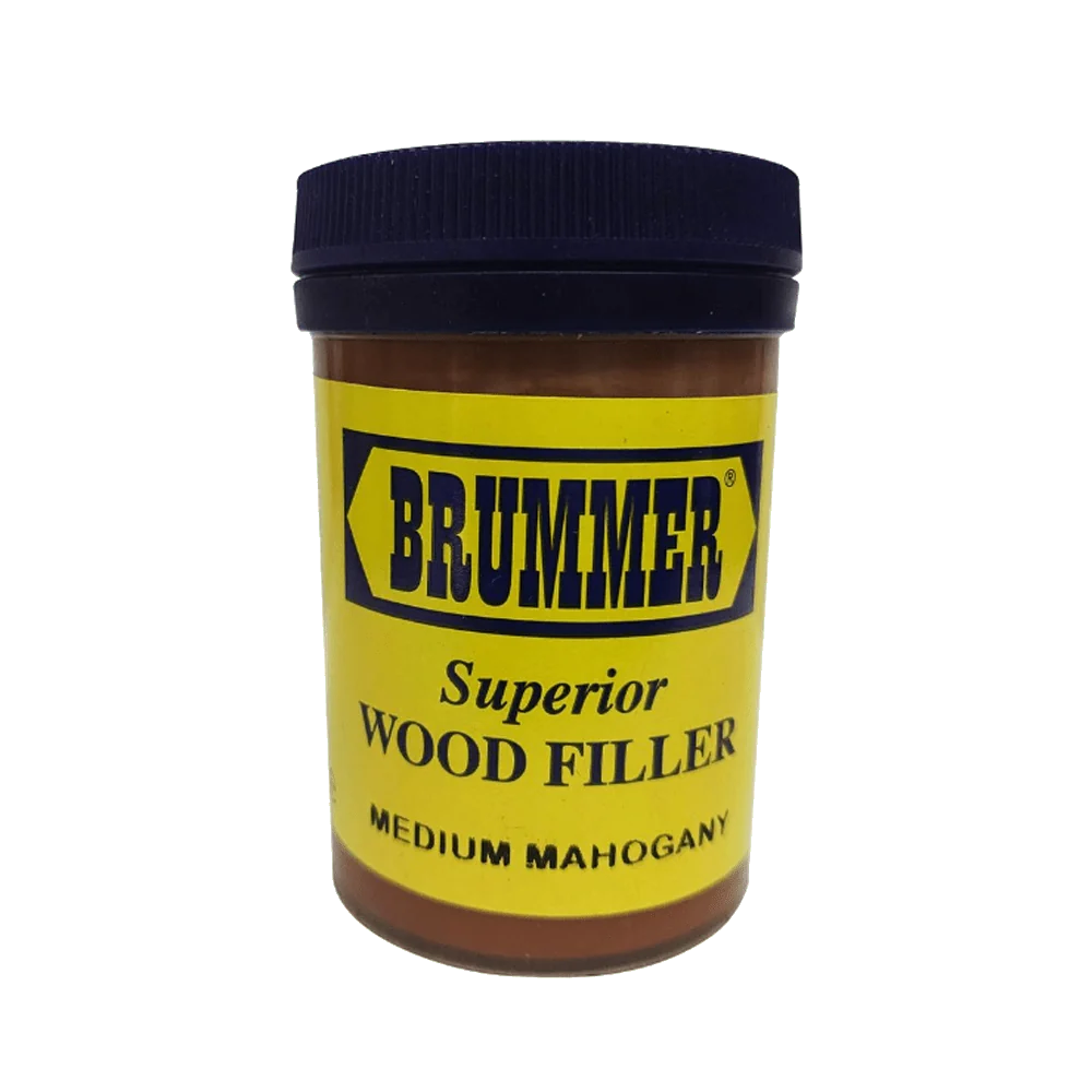 bru0966.webp BRUMMER WOODFILLER 250GR MED MAHOGANY - Image 1