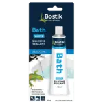 BOSTIK SILICONE SEALANT BATH  90ML WHITE