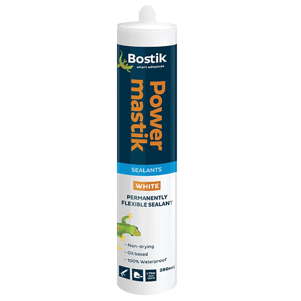 bst0084.webp BOSTIK POWER MASTIC WHITE 280ML - Image 1