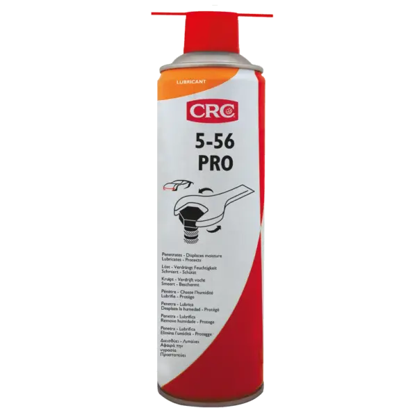 CRC 5-56 PRO DISPLACES MOISTURE 32734