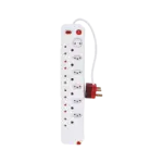 ELECTRICMATE MULTIPLUG 12WAY S/SWITCH SURGE WHITE