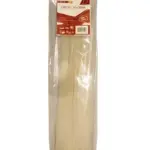ELECTRICMATE CABLE TIES  WHITE 385X4.7MM P/100
