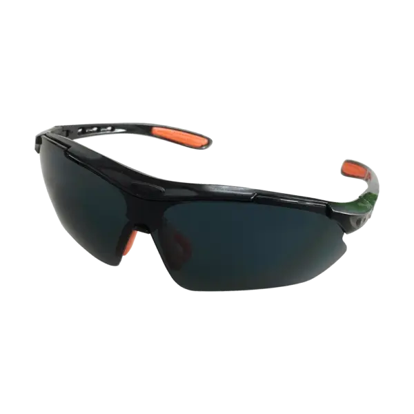 MATSAFE SPECTACLE BLACK/RED DUAL FRAME SMOKED