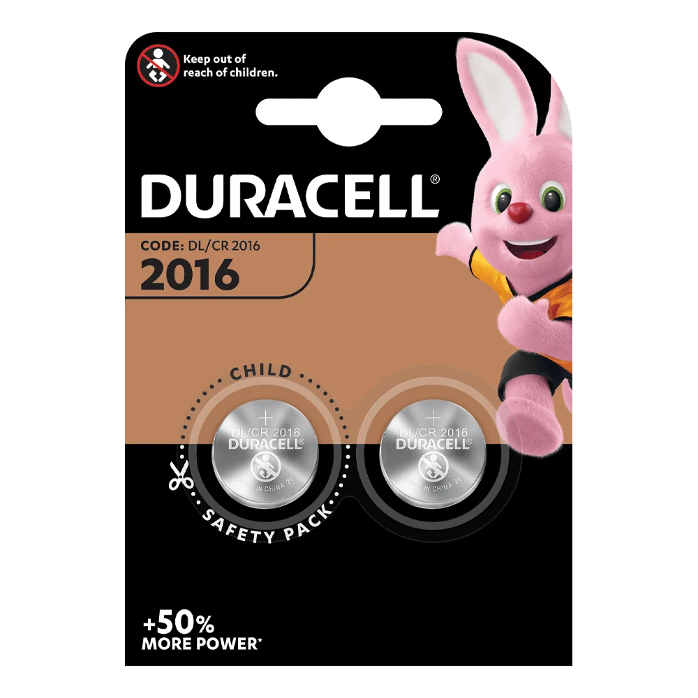 dur803886.webp DURACELL BATTERIES COIN 2016 P02 P/10 - Image 1