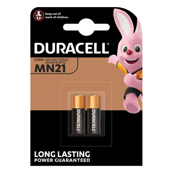 DURACELL BATTERIES ALKALINE MN21 P02 P/10