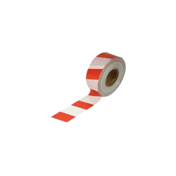 MTS TAPE BARRIER WHITE/RED 75MMX100M 40MIC
