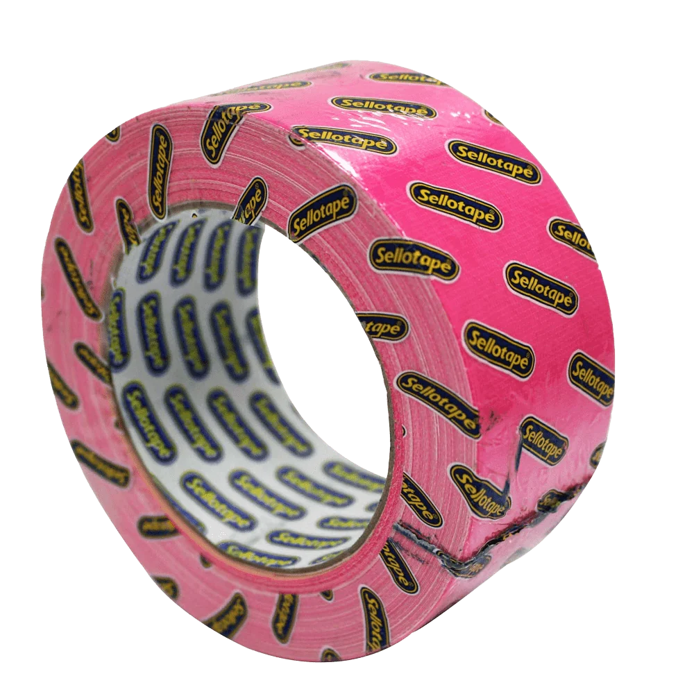 eap3140.webp SELLOTAPE DUCT TAPE LUMO PINK 48MMX20M - Image 1