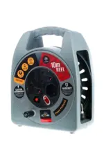 ELECTRICMATE REEL EXTENSION PVC 10A 10M CASSETTE